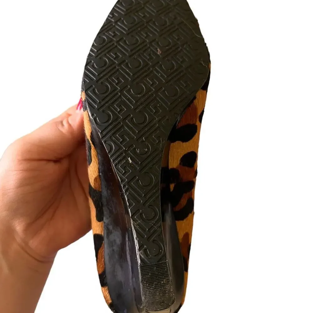 LIZ CLAIBORNE Cheetah Print Rave2 Heels 6M